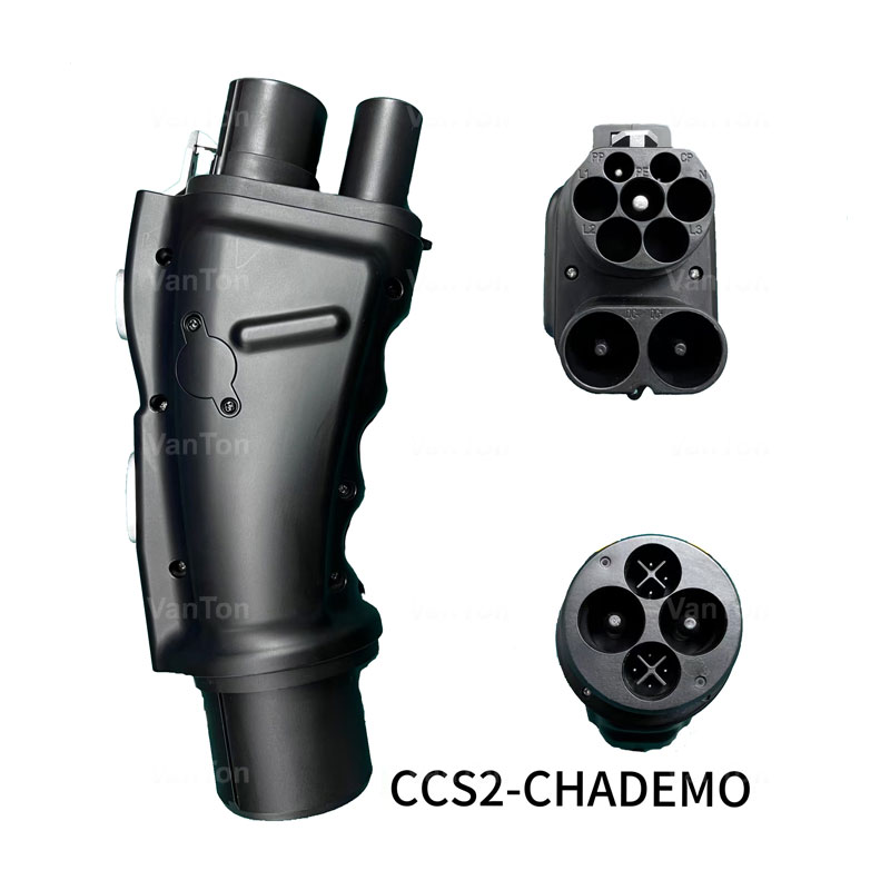 CCS2 к адаптеру Chademo